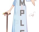 ２Dのキャラクターイラスト作成します かっこいい系のイラストが得意です イメージ3