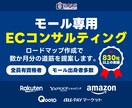 モール専用ECコンサルタント｜売上改善を行います 売上アップ/集客/CVR改善策などをロードマップでご提案 イメージ1