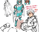 キャライラストお描きします 厚塗りで仕上げた重厚感のあるイラストをお届けします！ イメージ9