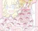 可愛い女の子やたっぷりフリルの衣装など描きます クルクルの巻き毛とふわふわのフリルが得意です！ イメージ3