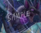 ドラゴン/ケモノ/モンスターを描きます ゲーム用スチル、TRPG用立ち絵、等々 イメージ1