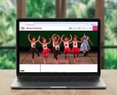 StudioでシンプルなLP制作いたします 初心者の方にも見やすく操作しやすい、1ページのHPです。 イメージ2