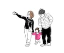 シンプル線画⭐︎雰囲気を大切に、お写真を絵にします ご記念、グッズにも！何気なく撮った写真をイラストに イメージ7
