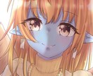 かわいい萌イラスト描きます アイコン、ヘッダーだけではなくサムネイルや立ち絵なども！ イメージ4