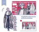 TRPG・創作等の立ち絵ディスプレイ制作致します ご希望の雰囲気に合わせ、よりキャラクターを魅力的に！ イメージ3