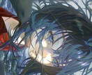 アンニュイな表情が魅力的なイラスト制作します あなたの大切なOCキャラ、私の世界観で表現します イメージ2