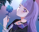 一枚絵や同人誌表紙イラストまで幅広く承ります 一枚絵、サムネイル、グッズ、同人誌表紙イラストなどに イメージ4