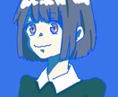かわいいゆるっとしたアイコンイラスト描きます ご要望に精一杯お応えしながら可愛い女の子描きます！ イメージ6