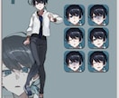 創作・TRPG向け立ち絵を制作します その人“らしさ”と物語に寄り添った立ち絵を制作致します イメージ6