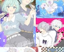 商用️⭕️修正無制限❗アイコン、サムネ等承ります X、YouTube、配信アプリ等、様々ご利用可能です♪ イメージ3