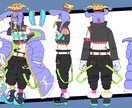 商用OK！配信者様向けのイラストを制作します 胸上イラスト/SDイラスト/一枚絵など幅広く対応！ イメージ8