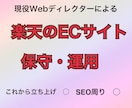 楽天の保守・運用を代行します 現役Webディレクターがお力になります！ イメージ1