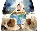 商業利用可！挿絵・イラスト描きます 絵本の世界観のような、水彩アートを制作します。 イメージ3