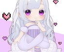 ラフ修正無制限！アイコンや一枚絵描きます SNSや動画用などにどうぞ！ミニキャラも描けます♪ イメージ5
