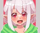 綺麗なSNSアイコン受付ます 様々な角度からキャラを描けます！ イメージ9