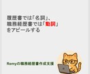 先着5名限定半額！職務経歴書を極限まで磨き上げます 元転職エージェント＆現役面接官が、職務経歴書を作成支援します イメージ6