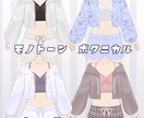 Vroid用の衣装を作成します VTuberや個人利用など新しい衣装をお考えの方 イメージ3