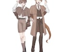 TRPGやキャラクターデザインのご制作をいたします お急ぎやミニキャラもご対応可能！ イメージ3