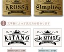 極厚真鍮 表札をビンテージ加工でお届けします 【王冠デザイン】オーバルに2行ネームを深彫り刻印 イメージ5
