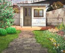 モルタル造形・エイジング塗装のCGパース制作します アンティーク・ヴィンテージ等のCGパースお任せください。 イメージ3