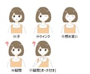 インスタやブログに！表情豊かな5点セット描きます 選べる表情で印象に残るイラストに！ イメージ5