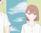 シンプルな塗りでオシャレなイラスト描きます ご要望に合わせて様々な雰囲気のイラストをご用意します！ イメージ2