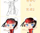 ミニキャライラスト、動画用サムネイルも描きます あなただけのオリジナルミニキャラ描きます！作風も様々ご用意！ イメージ6