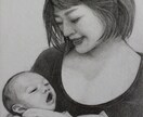 写真からリアルな鉛筆・色鉛筆の似顔絵をお届けします 動物好きな画家が心を込めて絵がきます。 イメージ7