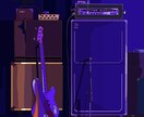CDジャケットバンドイラストデザイン制作します 楽器など音楽に使うイラスト描きます イメージ2