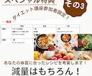 あなたの体質にあった食事メニュー提案します 今ある不調を改善し、毎日笑顔で元気に過ごしませんか？ イメージ1