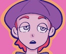 パッと目を引くポップで個性的なアイコン描きます SNSで差がつく！あなたの個性を彩るポップなアイコン制作 イメージ3