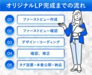 スマホ特化型LP！公開までまるっと対応します さらに更新マニュアル、バナー作成プレゼント！ イメージ3