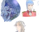 一枚絵、SNSアイコン、立ち絵を制作します 厚みのあるイラストを描きます。 イメージ5