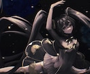 厚塗りによる重厚感あるイラスト作ります 他にないダークで、美しいイラストをご提供いたします イメージ7