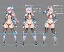 VRoid+Blenderでﾓﾃﾞﾘﾝｸﾞします 持ち込みイラストorｷｬﾗﾃﾞｻﾞ依頼で０から制作もOK！ イメージ5