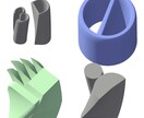 2Dデータを3Dにします 平面のロゴデータを立体にします。 イメージ2