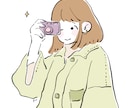 ゆるいイラスト、描きます 気が抜けた表情、色使いがポイント◎ イメージ3