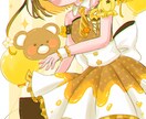 可愛い・ほわほわ系イラストの壁紙描きます スマホ・PCの壁紙・サムネ等に、可愛いイラストを求める方に！ イメージ1