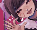 イラスト・アイコン作成します かわいい女の子、男の子のイラストを作成します! イメージ5