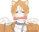 柔らかく繊細な雰囲気のイラストを描きます アイコン用にあなただけの『うちの子』をお迎えしませんか イメージ5