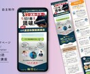 売上げや反応率アップにつながる、LP制作します 初めての方も安心！丁寧で低価格・高品質なWEB制作をします。 イメージ3