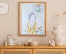 メッセージ付きイラスト作ります！ます オリジナルイラストにあなたへのメッセージを描いて届けます！！ イメージ4
