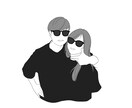 人物写真をイラストにします SNSアイコンからウェディングシーンまで幅広く使用できます！ イメージ1