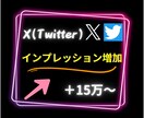 X(旧ツイッター)インプレッション15万増やします Twitterの可能性を広げるお手伝い！安心の保証付○ イメージ8