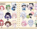 商用利用込｜グッズ向けミニキャラ！丁寧に制作します 実績150件↑ VTuber・アイドル者様実績あり！ イメージ6