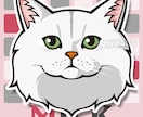 かわいい猫ちゃんの似顔絵描きます アイコンやグッズに！カラフルポップなにゃんこイラスト♪ イメージ3