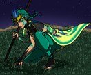 版権・オリキャラ！お好きな構図で描かせて頂きます 観賞用にもプレゼント用にも！貴方だけの特別なイラストを。 イメージ3