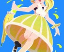 やわらかくて可愛い線画なしイラストを作成します SNSやブログなどに使えるイラストをお描きします◎ イメージ3