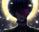 4月限定価格！耽美ダークゴシックな絵描きます アイコン,SD,立ち絵(追加料金)まで幅広く対応出来ます♡ イメージ3
