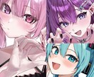 女の子の1枚絵描きます 可愛いイラストが欲しい活動者様におすすめ！ イメージ1
